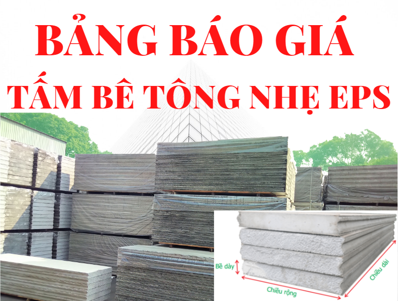 Tấm bê tông nhẹ giá bao nhiêu? 